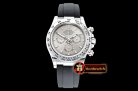 Rolex Daytona 116509 SS/RU Grey/Stk OMF A4130 Mod