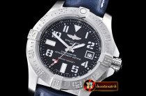 Breitling Avenger SeaWolf 45mm SS/LE Blk/Num A2836