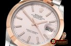 Rolex Datejust II 41mm Jub Smt RG/SS Rose Gold Stick BP Swiss 28