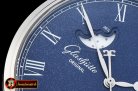 Glashutte Excellence Panorama Date Moonphase SS/LE Blue GF A2824