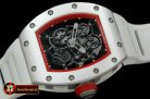 RM076B - RM055 Bubba Watson Tourbillon CER/SS/RU Custom Skeleton