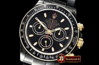 Rolex Daytona Kravitz LK01 DLC/DLC Black/Gold BP V2 A7750