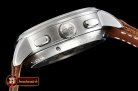 Glashutte Senator Navigator Chronograph SS/LE Blk/Wht A7750
