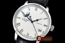 Glashutte Excellence Panorama Date Moonphase SS/LE Wht GF A2824