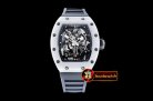 Replica Richard Mille RM055 Bubba Watson White Cer Black CER/VRU