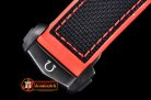 Omega Planet Ocean GMT Deep Black PVD/RU Red JHF A2824 Mod