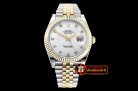 Rolex Datejust II DJ2 41mm Jub Flt Wrap 904L YG/SS Wht MOP D GMF A2836