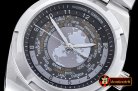 VACH. CONSTANTINE 2016 Overseas World Time 7700V SS/SS Grey MY82