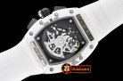 Richard Mille RM011 Felipe Massa LE Wht Cer CER/PVD/VRU White A7