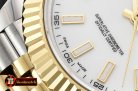 Rolex Datejust II DJ2 41mm Jub Flt YG/SS White Stk BP A3235 Mod