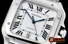 Cartier Santos De Cartier 2018 Mens XL SS/SS Wht KOR MY9015