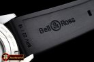 Bell & Ross BR123 GMT 24H SS/RU Blue Asia 2836 Mod