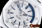 AP0378F - Royal Oak Diver CER/RU White/Blue JHF A2813 Mod3120