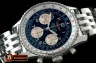 Replica Breitling Navitimer SS/SS Black Num 7750