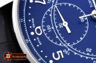 IWC0333 - Portuguese Chronograph Rattrapante SS/LE Blue A7750