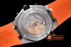 AP0335 - Royal Oak Offshore Diver Chrono SS/RU Orange JF A3126