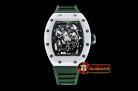 Replica Richard Mille RM055 White Bubba Watson White Cer Green C