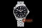 Omega Seamaster Diver 300m Co-Axial Cer SS/SS Blk JHF A2836