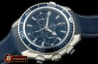 OMG0374B - Planet Ocean 45.5 Chrono SS/RU Blue 7753