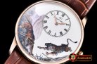 Replica JAQUET DROZ Les Ateliers dArt Petite Heure Minute Tiger