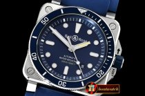 Breguet BR03-92 42mm Diver SS/RU Blue/Sticks Miyota 9015