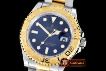ROLYM092 - 16623 Yachtmaster Men SS/YG Blue JF Asia 2836