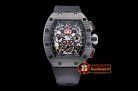 Replica Richard Mille RM011 Standard Ed FC/NY Black/Wht A7750