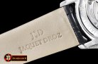 JAQUET DROZ Grande Secs Diams SS/LE White MOP ST 8003