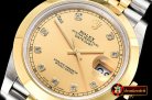 Rolex Datejust II 41mm Jub Smt Wrap YG/SS Gold Diam BP Swiss 2836