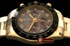 Replica Rolex Daytona 116528 YG/YG Grey Num A-7750 Sec@6