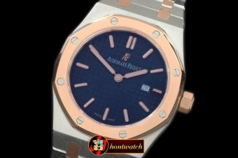 AP0305D - Royal Oak Ladies SS/RG Blue S-Qtz