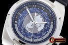 VACH. CONSTANTINE 2016 Overseas World Time 7700V SS/LE Blue MY82