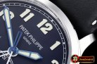 Patek Philippe Calatrava Pilot Travel Time 5524 SS/LE Blue GRF MY9015