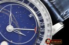 PP0276A - Celestial Sky Moon Date Diams SS/LE Blue MY9015 Mod