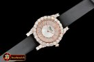 Chopard L'Heure Du Diamant Round RG/LE (Black) Rose Gold MY9015