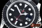 Replica Rolex YachtMaster 116655 SS/RU Cer Bez Black JF A2836