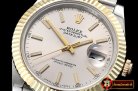 Rolex Datejust DJ2 41mm Jub Flt Wrap YG/SS Grey Stick BP Asia 2836