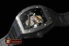 RM066B - Bubba Watson Tourbillon PVD/RU Black Swiss Qtz