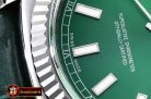 Replica Rolex Daydate 36mm SS/LE Green Sticks A2836