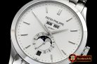Patek Philippe Complication GMT Moonphase 5396G SS/SS White MY9015