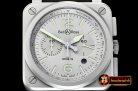 Bell&Ross BR03-94 Horolum Chronograph SS/LE Grey Asia 7750