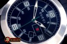 GU031B - G-Timeless Men SS/LE Black Swiss Quartz