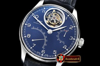 IWC Portugese Mystere Tourb IW504602 SS/LE Blue ZF Tourb