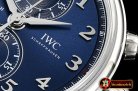 IWC Da Vinci Chronograph Laureus Ed SS/LE Blue ZF A7750