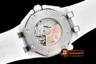 AP0378G - Royal Oak Diver CER/RU White/White JHF A2813 Mod3120