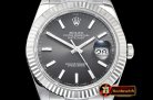 Rolex Datejust II DJ2 41mm Oyst Flt 904L SS/SS Grey/Stk ARF Asia 2824