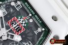 Richard Mille RM011 Felipe Massa LE Wht Cer CER/PVD/VRU Green A7
