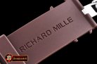 Richard Mille RM052 Skeleton Skull Brown CER/RU Rose Gold Custom