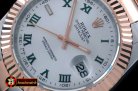 Best Replica Rolex Datejust II SS/RG Oyster Fluted White Roman A