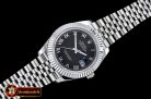 Rolex Datejust II DJ2 41mm Jub Flt SS/SS Black Roman BP A3235 Mo